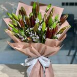 بوكيه ليليوم احمر