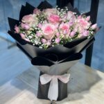 بوكيه جوري وردي متنوع