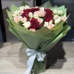 بوكيه احمر وبطيخي