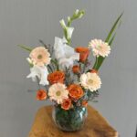 فازة بطيخي وبرتقالي