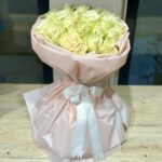 بوكيه جوري ابيض