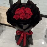 باقة جوري احمر